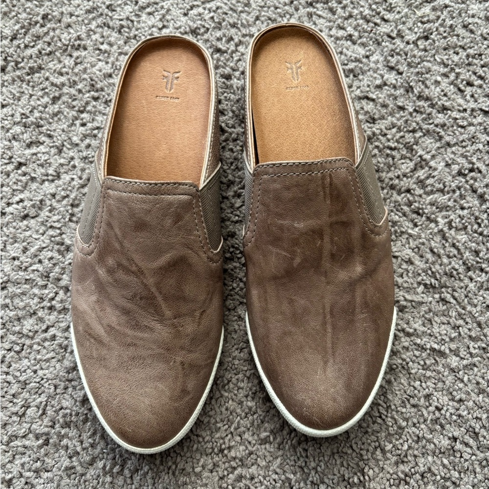 Frye Leather Mules